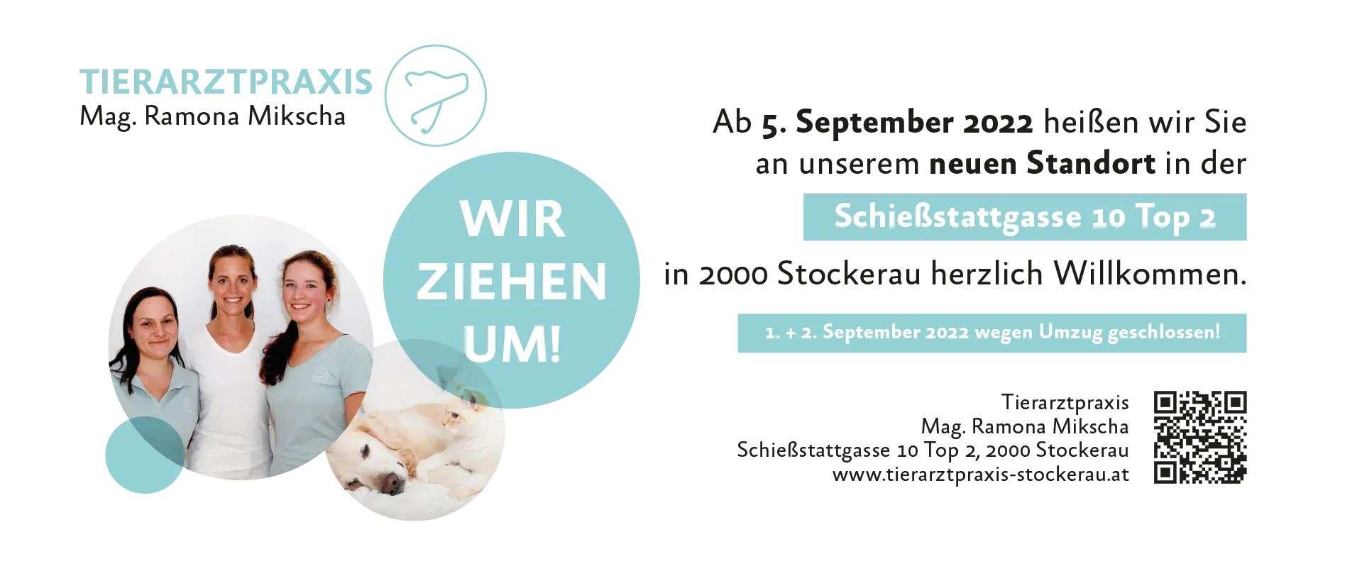 Wir ziehen um